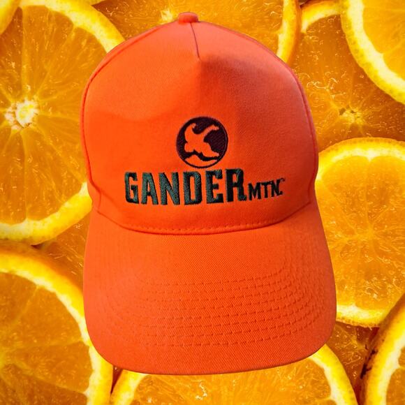Gander Mountain Orange Hoop and loop‎ adjustable Baseball Hat Cap - Picture 1 of 8